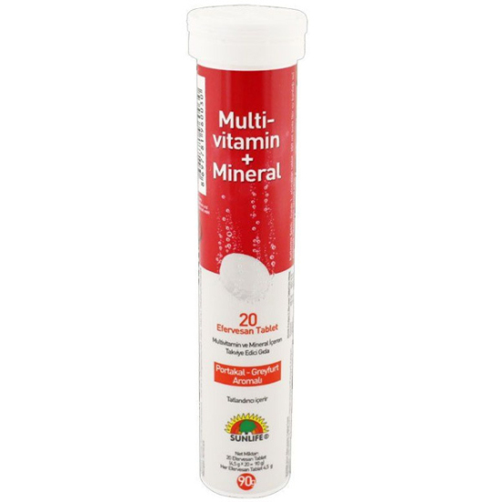 Sunlife Multi Vitamin Mineral 20 Tablet - 1