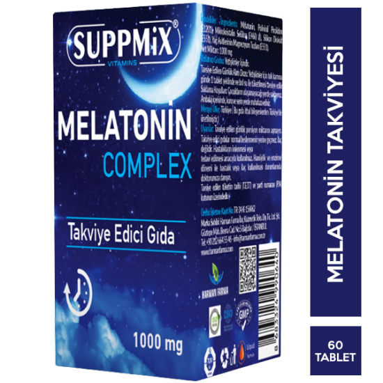 Suppmix Melatonin Complex 60 Tablet - 1