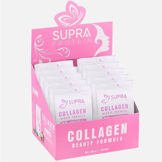 Supra Protein Collagen Beauty Formula 28 Saşe Hindistan Cevizi Aromalı - 2