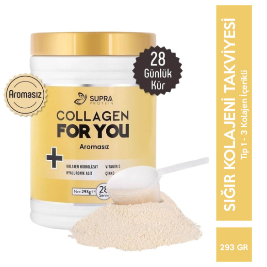 Supra Protein Collagen For You 293 gr Aromasız - 1