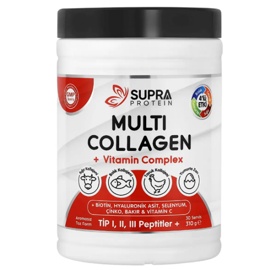 Supra Protein Multi Collagen Vitamin Complex 310 gr - 1