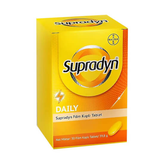 Supradyn Daily 30 Tablet Gıda Takviyesi - 1