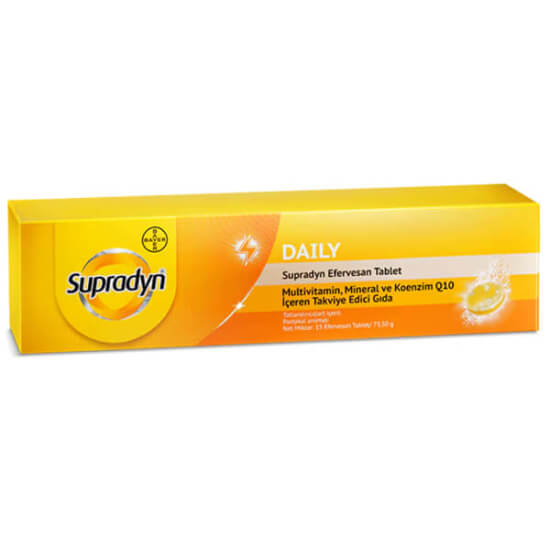 Supradyn Daily Koenzim Q10 Efervesan 15 Tablet - 1