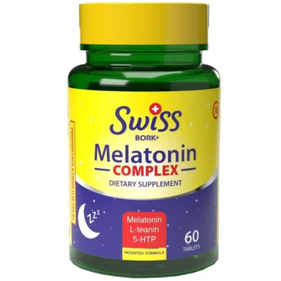 Swiss Bork Melatonin Complex 3 mg 60 Tablet - 1