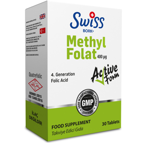 Swiss Bork Methyl Folat 30 Tablet - 1