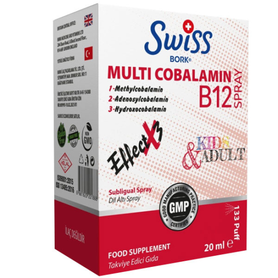 Swiss Bork Multi Cobalamin B12 Sprey 20 ml - 1