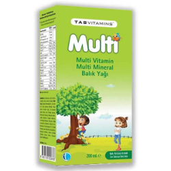 Tabvitamins Multi Balık Yağı 200 ml - Tab İlaç