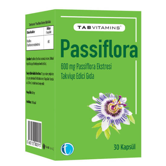 Tabvitamins Passiflora 30 Kapsül - 1