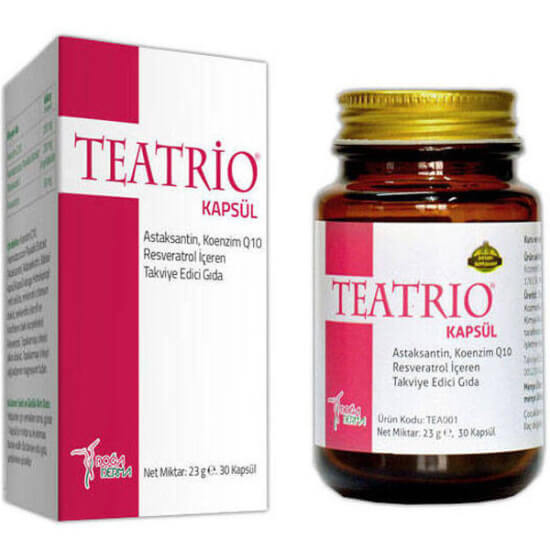 Teatrio 30 Kapsül Gıda Takviyesi - 1