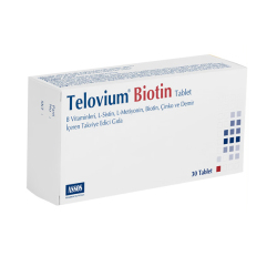 Telovium Biotin 30 Tablet - Assos Pharma