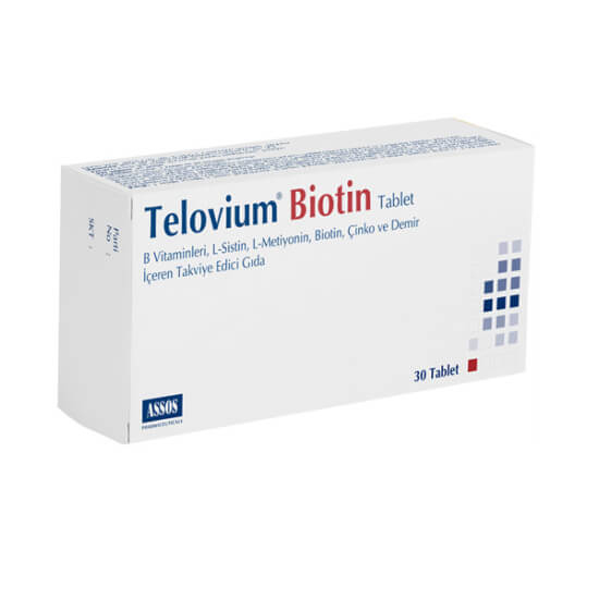 Telovium Biotin 30 Tablet - 1