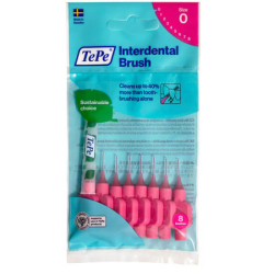 Tepe Blister Original 8 Adet 0,4 mm Pembe Arayüz Fırçası - Tepe