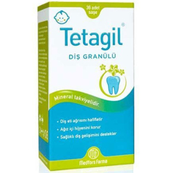 Tetagil Tatlandırıcılı Diş Granülü 36 Saşe - Tetagil