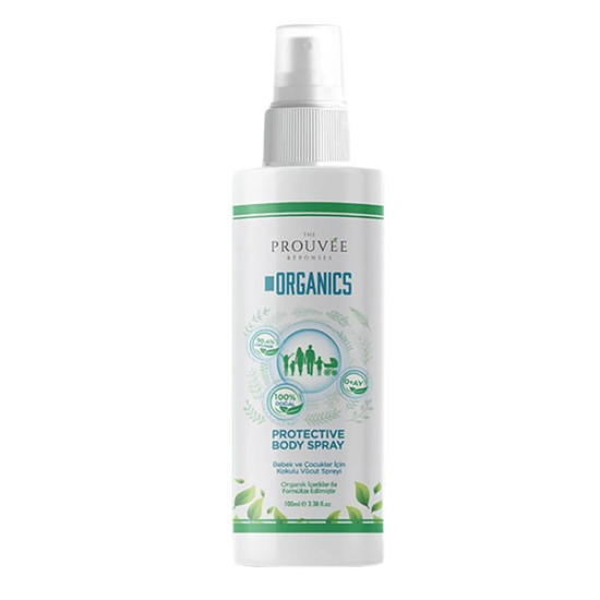 The Prouvee Organics Doğal ve Organik Sivrisinek Kovucu Sprey 0+ Ay 100 ml - 1