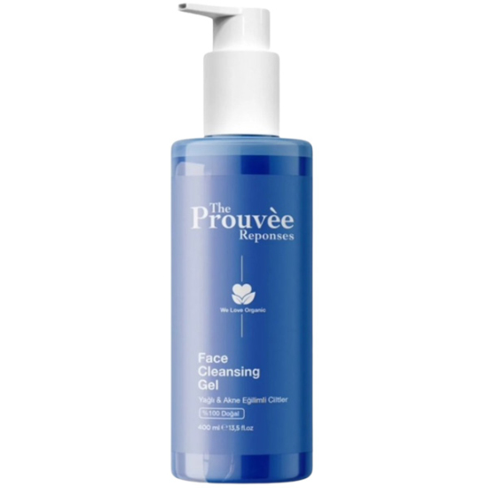 The Prouvee Reponses % 100 Doğal Yağlı Akne Eğilimli Ciltler İçin Yüz Temizleme Jeli 400 ml - 1