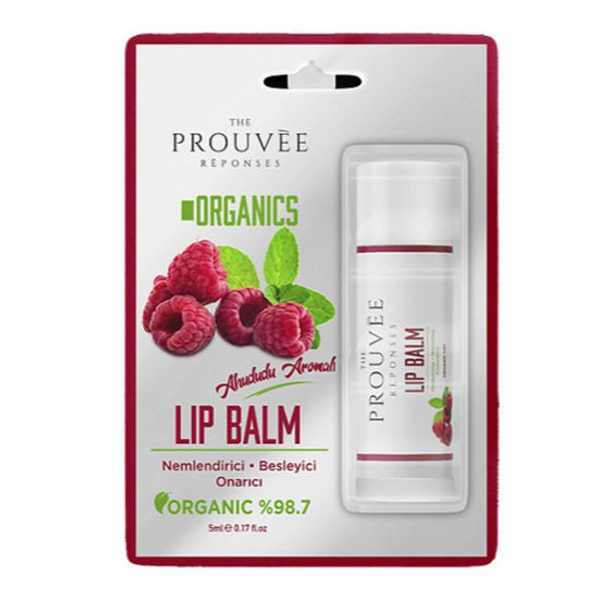 The Prouvee Reponses Organik Dudak Balmı Ahududu Aromalı 5 ml - 1