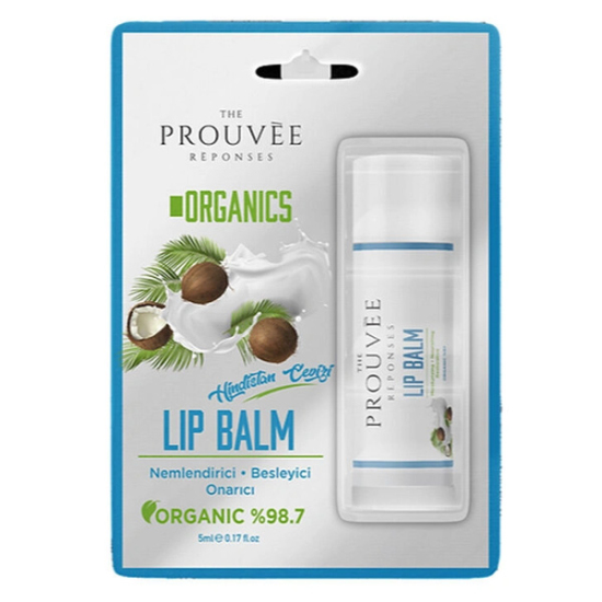 The Prouvee Reponses Organik Dudak Lip Balm Hindistan Cevizi 5 ml - 1