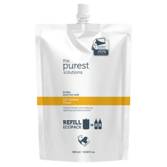 The Purest Solutions Oil Control Toner Refill 400 ML - 1