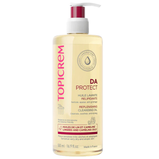 Topicrem Da Protect Replenishing Cleansing Oil 500ml - 1