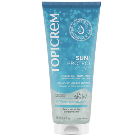 Topicrem Sun Protect Re Moisturizing Shower Güneş Sonrası Duş Jeli 200ml - 1