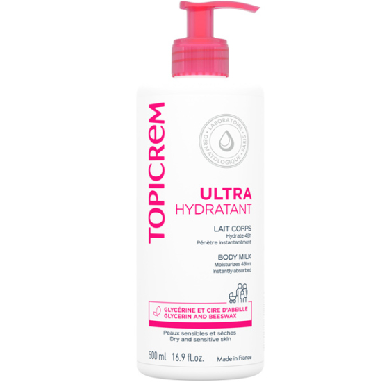 Topicrem Ultra Hydratant Moisturizing Milk 500 ML - 1