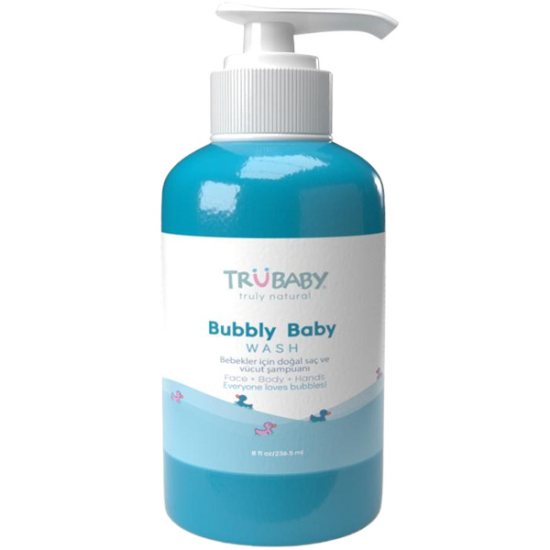 Trukid Trubaby Bubly Baby 236 ML Bebeklere Özel Saç ve Vücut Şampuanı - 1
