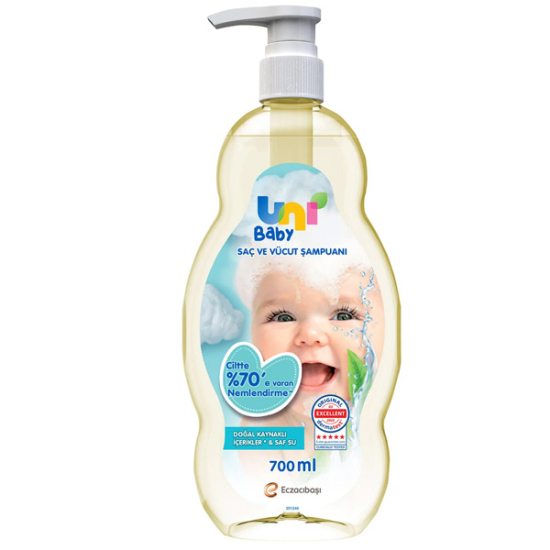 Uni Baby Boyasız Şampuan 700 ml - 1