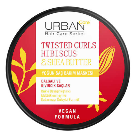 Urban Care Twisted Curls Hibiscus Shea Butter Yoğun Saç Bakım Maskesi 230 ml - 1