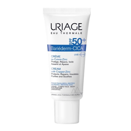 Uriage Bariederm Cica Cream SPF 50 Onarıcı Krem 40 ML - 1