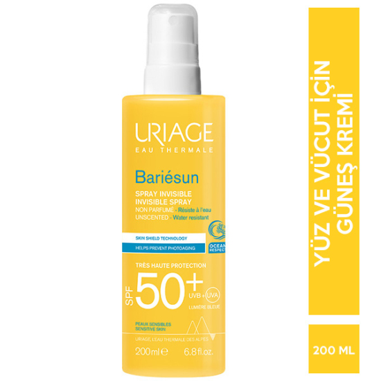 Uriage Bariesun Invisible Spray Unscented Spf 50 200 ML - 1