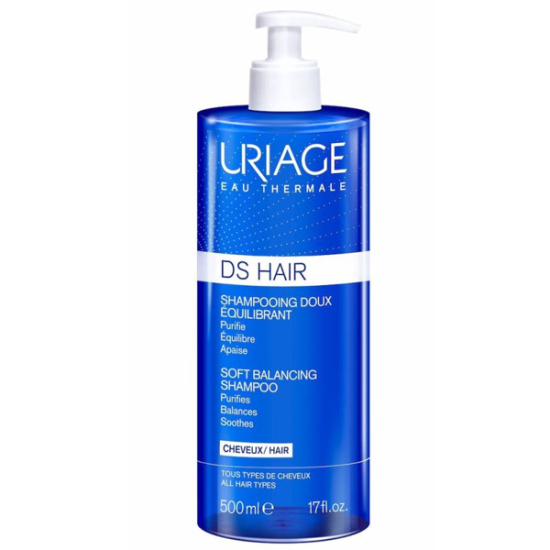 Uriage Ds Hair Soft Balancing Shampoo 500 ML - 1