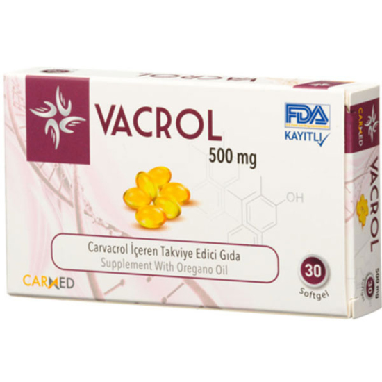 Vacrol 500 mg 30 Yumuşak Kapsül - 1