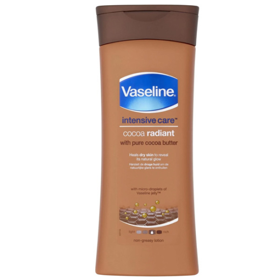 Vaseline İntensive Care Kakao Işıltısı Nemlendirici Losyon 400 ml - 1