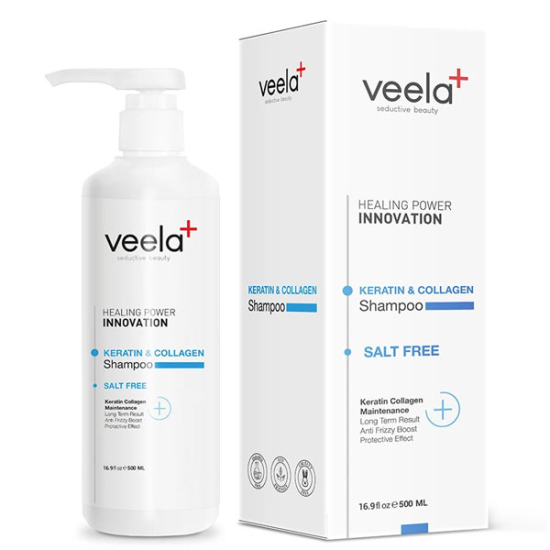 Veela Keratin Collagen Shampoo 500 ML - 1