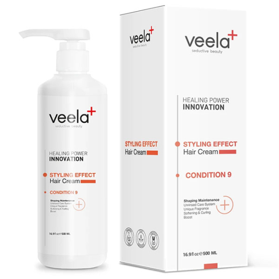 Veela Styling Effect Condition 9 Hair Cream 500 ML - 1