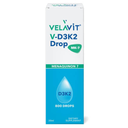 Velavit V D3 K2 Drop Mk7 800 Drops 20 ml - Velavit