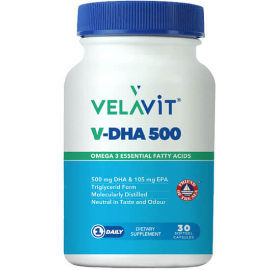 Velavit V DHA 500 mg 30 Kapsül - 1