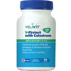 Velavit V Firstect With Colostrum 30 Tablet Kolastrum Takviyesi - Velavit