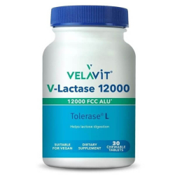Velavit V Lactase 12000 30 Tablet - Velavit