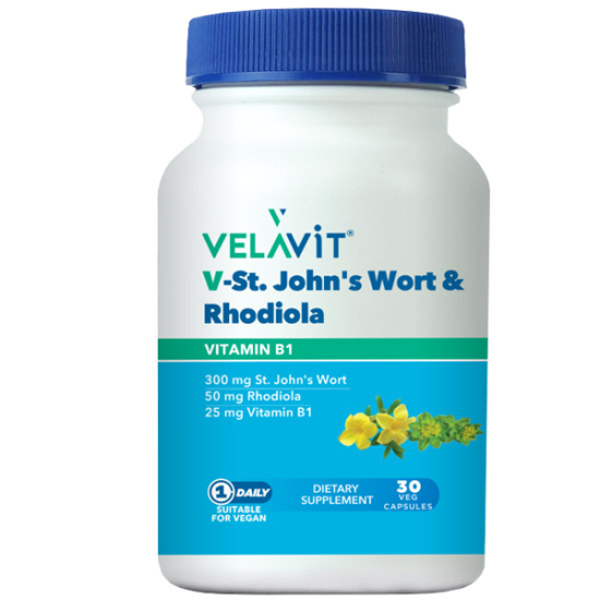 Velavit V St Johns Worth Rhodiola 30 Tablet - 1