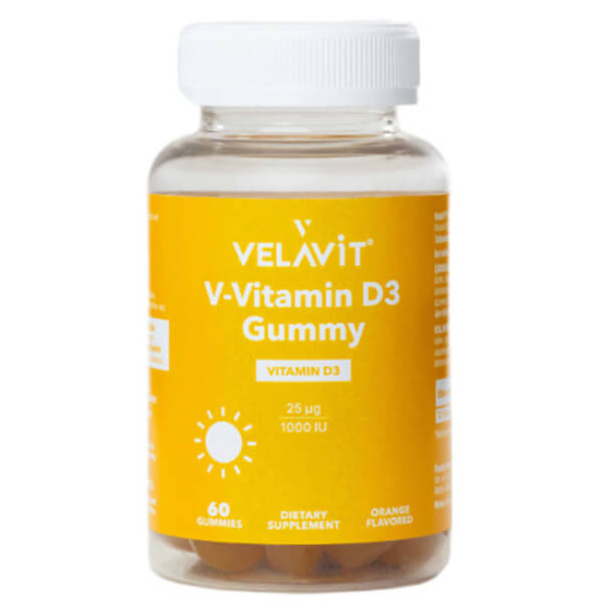 Velavit V Vitamin D3 Gummy 60 Gummies - 1