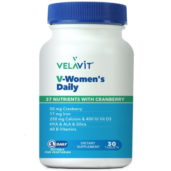 Velavit V Womens Daily Takviye Edici Gıda 30 Tablet - 1