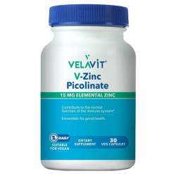 Velavit V Zinc Picolinate 30 Kapsül - Velavit