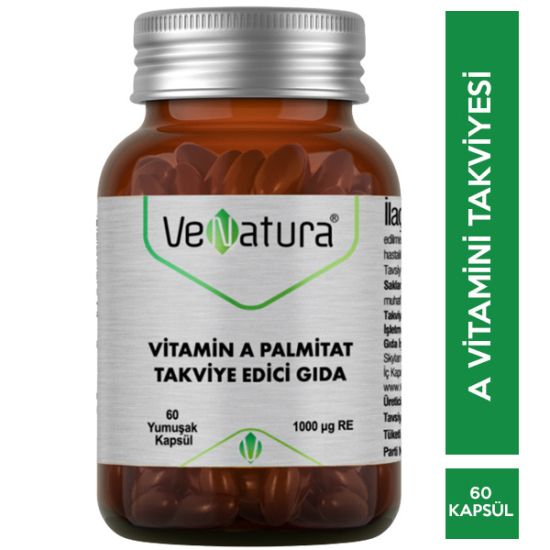 Venatura Vitamin A Palmitat 60 Kapsül - 1