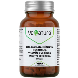 Venatura Beta Glukan Ekinezya Kuşburnu Vitamin C ve Çinko 30 Kapsül - Venatura