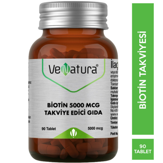 Venatura Biotin 5000 mcg 90 Tablet - 1