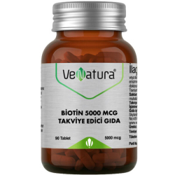 Venatura Biotin 5000 mcg 90 Tablet - Venatura