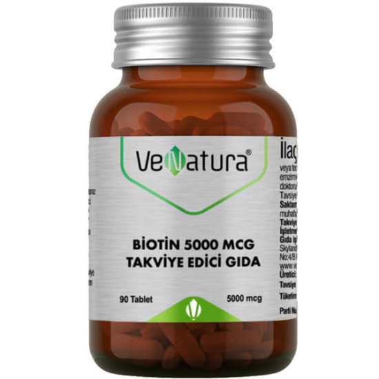 Venatura Biotin 5000 mcg 90 Tablet - 1