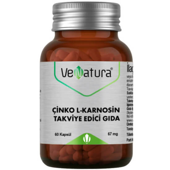 Venatura Çinko L Karnosin 60 Kapsül - 1