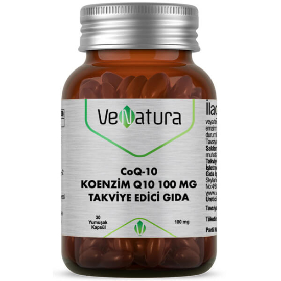 Venatura CoQ 10 Koenzim Q10 100 MG 30 Kapsül - 1